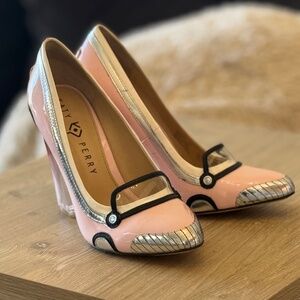 Katy Perry Baby Pink High Heels Cars Retro 50s Pinup